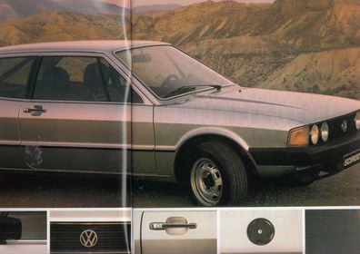 VW Scirocco, Prospekt von 1979