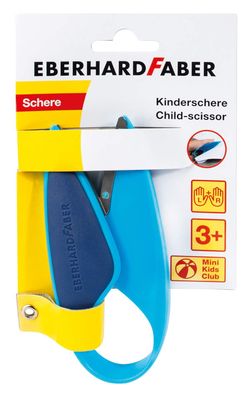 Eberhard Faber 579951 Kinderschere für Linkshänder und Rechtshänder, optimal zum ...