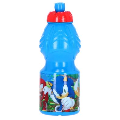 Sonic the Hedgehog Plastik Flasche 400 ml blau