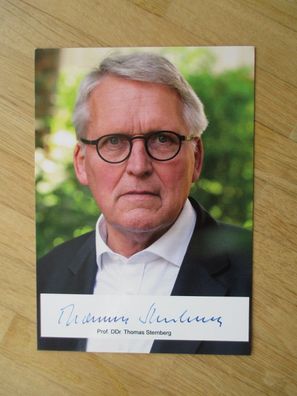 Präsident des ZdK - Prof. Dr. Dr. Thomas Sternberg - handsigniertes Autogramm!!