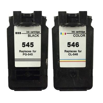 Druckerpatronenset kompatibel zu Canon PG-545 XL black + CL-546 XL Color