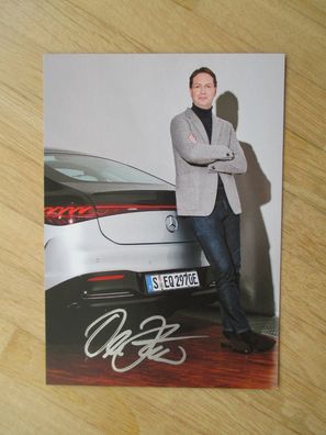 Daimler Mercedes-Benz Chef Ola Källenius - handsigniertes Autogramm!!!