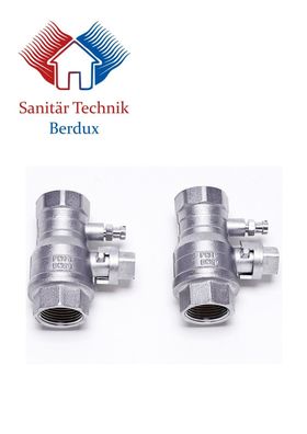 Bosch Junkers Installationszubehör Nr. 224 Wartungshähne-Set 3/4" NEU & OVP