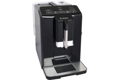 Bosch Kaffeevollautomat VeroCup 100 TIS30159DE schwarz mit Milchaufschäumer
