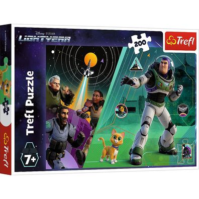 Trefl 13284 Disney Pixar Lightyear Die Abenteuer von Buzz 200 Teile Puzzle