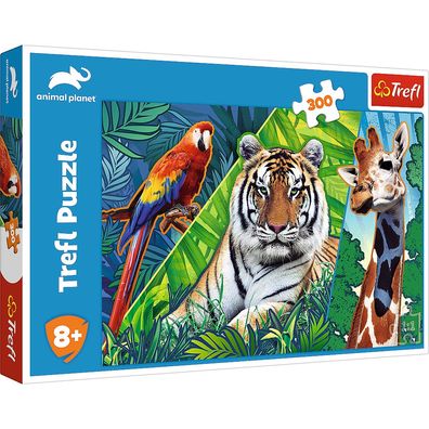 Trefl 23007 Animal Planet hübsche Tiere 300 Teile Puzzle