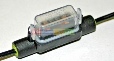 NEU Universal Micro - Sicherungshalter, 1,5 mm² Kabel und Kappe NEU
