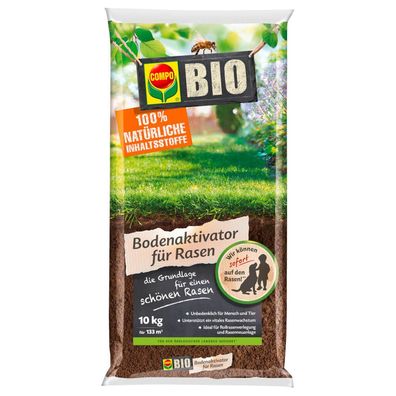 COMPO® BIO Bodenaktivator für Rasen 10 kg Bodenaktivator Bodenverbesserer