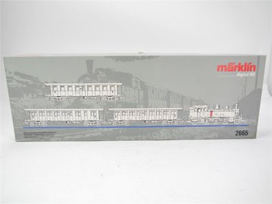 Märklin H0 2665 Leerkarton OVP für Personenzug-Set der DRG BR 75 E519