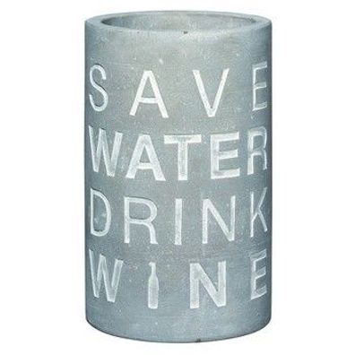 Vino Beton Weinkühler "Save Water Drink Wine" - Räder Design