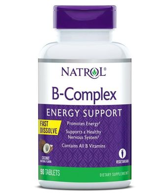 Natrol B--Complex Energy Support 90 Stk.
