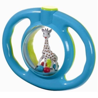 Vulli Sophie la Girafe Giraffe Geschenkkarton Rassel "sortiert" blau rot