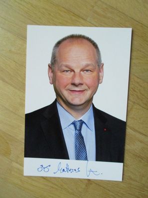 MdB SPD Mathias Stein - handsigniertes Autogramm!