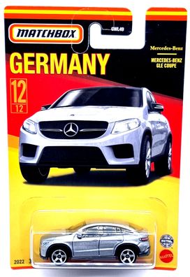 Mattel Matchbox Germany Deutschland Serie Car/ Auto Mercedes-Benz GLE Coupe 12/12