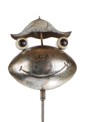 Gartenstecker Frosch, Handarbeit, von Baden, Metall (verschiedene Ausführungen)
