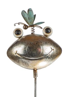 Gartenstecker Frosch, Handarbeit, von Baden, Metall (verschiedene Ausführungen)