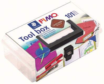 FIMO Werkzeug-Set "Tool box" 15-teilig inkl. Modelliermasse