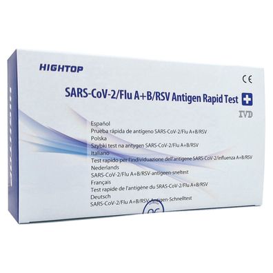 Hightop SARS-CoV-2/ Flu A + B/ RSV 20x Antigen Profi Schnelltests