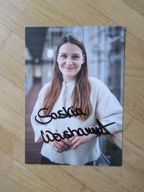 MdB Die Grünen Politikerin Saskia Weishaupt - handsigniertes Autogramm!!!