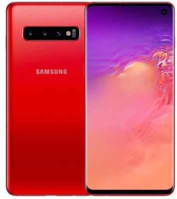 Samsung GALAXY S10 512 GB SM-G973 ROT Cardinal RED
