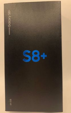 Samsung S8 Plus G955F 64GB OVP Original Verpackung Midnight Black Schwarz