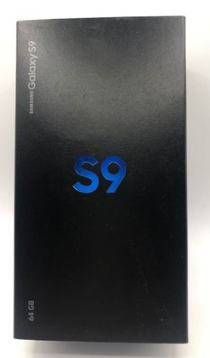 Samsung S9 G960F 64GB OVP Original Verpackung Midnight Black Schwarz