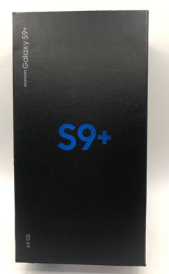 Samsung S9 Plus G965F 64GB OVP Original Verpackung Midnight Black Schwarz