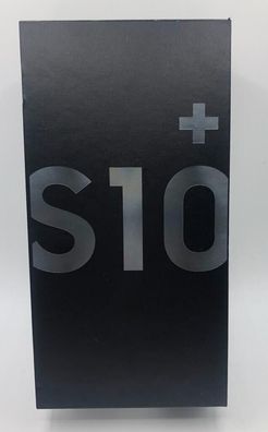 Samsung S10 + PLUS G975F 128GB OVP Original Verpackung Prism Black Schwarz