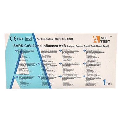 Alltest Corona und Influenza A + B Antigen Schnelltest