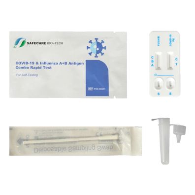 Safecare COVID-19 & Influenza A + B Antigen Combo Schnelltest