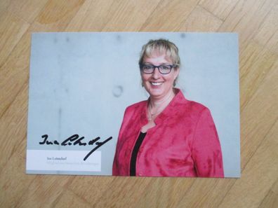MdB Die Linke Politikerin Ina Latendorf - handsigniertes Autogramm!!