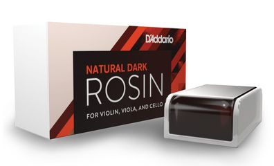 D'Addario VR300 Natural Rosin - dunkel - Kolophonium für Violine Viola oder Cello