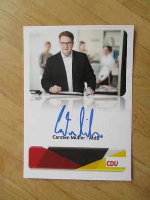 MdB CDU Carsten Müller - handsigniertes Autogramm!!!