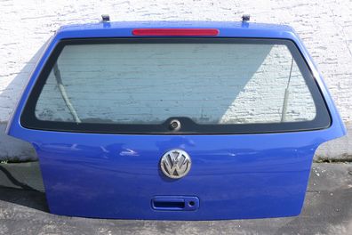 VW Polo 6N2 Heckklappe Klappe hinten Kofferraumklappe blau LA5C - ohne Anbaute