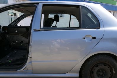Skoda Fabia 6Y Limousine Stufenheck Tür hinten links grau silber LF7U