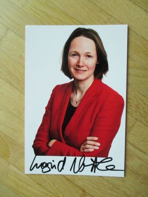 MdB Die Grünen Ingrid Nestle - handsigniertes Autogramm!!!