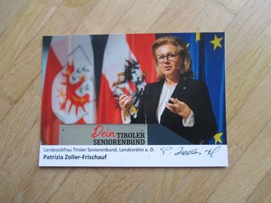 Österreich Landesrätin Patrizia Zoller-Frischauf - Autogramm!!!!