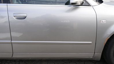 Audi A4 B6 8E nur Türblatt Tür vorne rechts Beifahrertür grau LY7Q Kombi + Limo