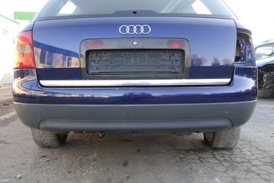 Audi A6 4B Kombi Avant Stoßstange hinten Heckstoßstange blau LZ5K