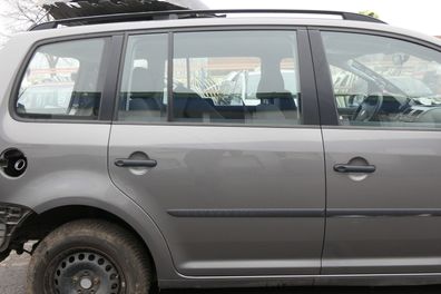 VW Touran 1T 1T3 Tür hinten rechts grau LD7S mit Scheibe - sonstg ohne Anbauteil