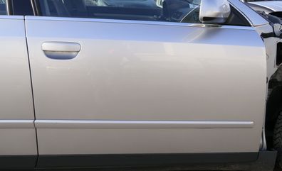 Audi A4 B6 8E nur Türblatt Tür vorne rechts Beifahrertür silber LY7W g Kombi + Lim