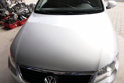 VW Passat 3C Motorhaube Klappe vorne vorn Haube silber LA7W Klappe Haube