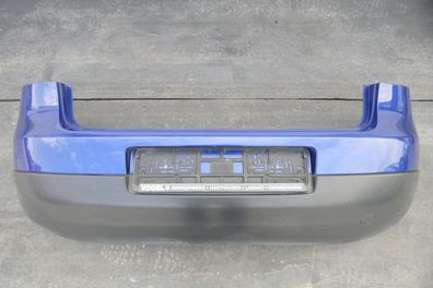 VW Golf 5 1K Limousine Stoßstange hinten Heckstoßstange blau LC5J