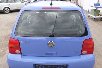 VW Lupo 6X Heckklappe Klappe Kofferraumklappe Scheibe blau LR5A ohne Anbaut