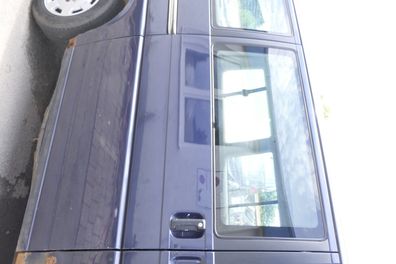 VW T4 Transporter Tür rechts Schiebetür mit Scheibe blau LN5Y Multivan Caravelle