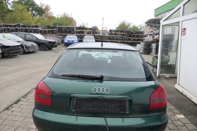 Audi A3 8L bis cBj. ca1999 Heckklappe Kofferraumklappe Klappe hinten grün LZ6L