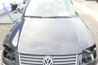 VW Passat 3BG Motorhaube Klappe vorne vorn Haube schwarz LC9Z metallic black mag