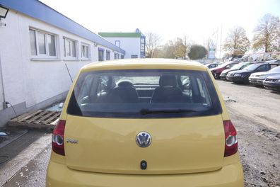 VW Fox 5Z Heckklappe Kofferraumklappe Klappe hinten + Scheibe gelb LY1C