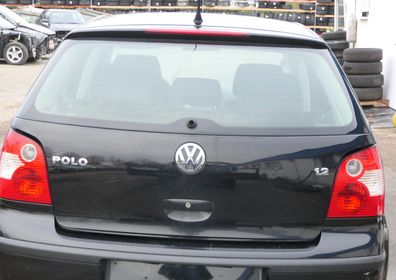 VW Polo 9N3 9N Heckklappe Kofferraumklappe Klappe schwarz L041 - ohne Anbauteile