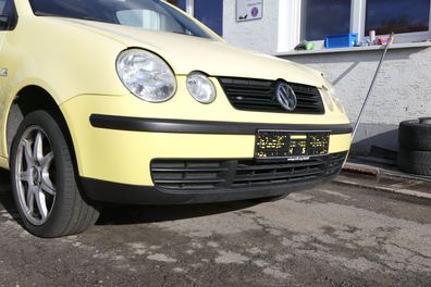 VW Polo 9N Stoßstange Frontstoßstange vorne gelb LD1B